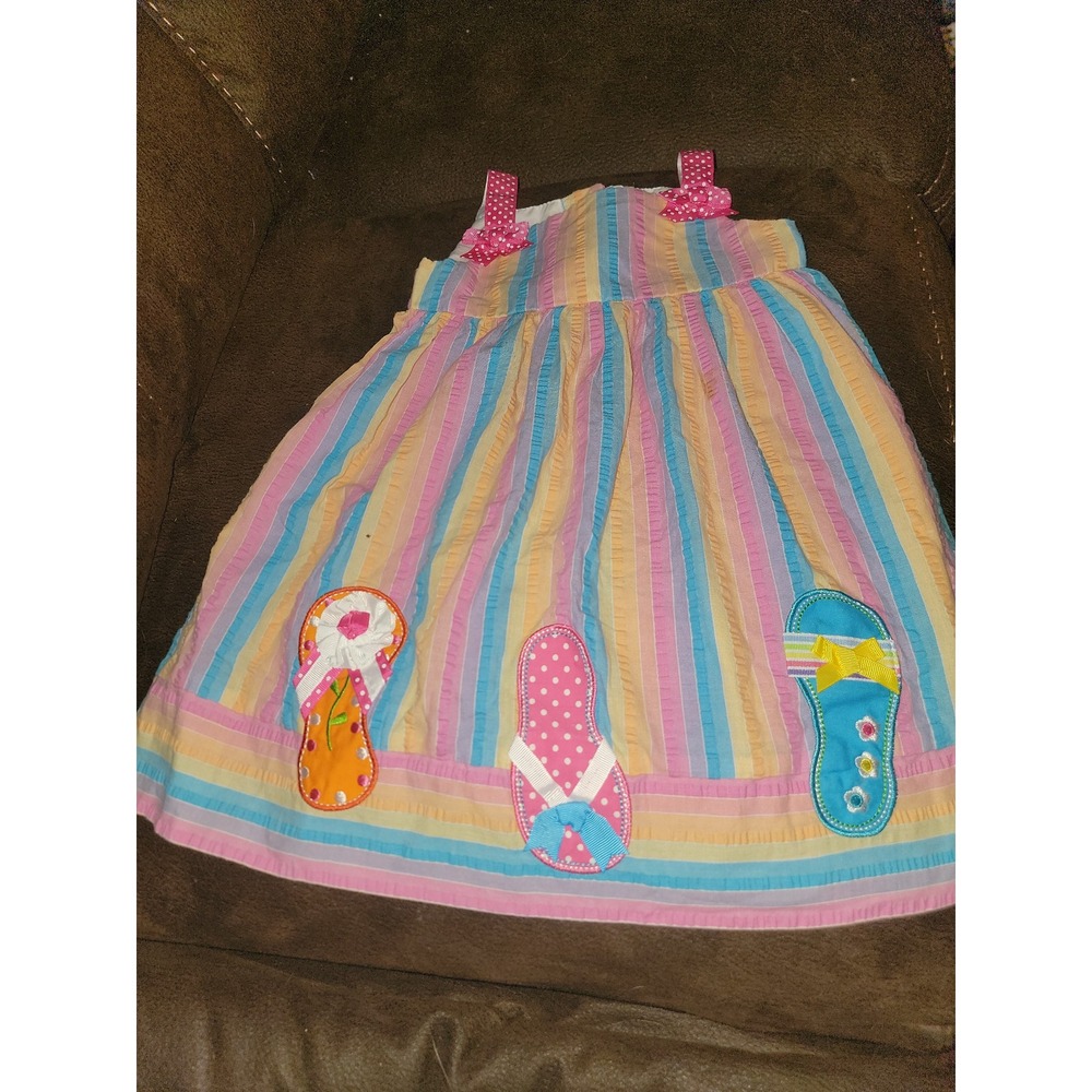 Emily‎ rose summer beach flip flop dress size 2t